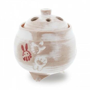 日本香堂 香炉 だるまうさぎ 京焼・清水焼 79689