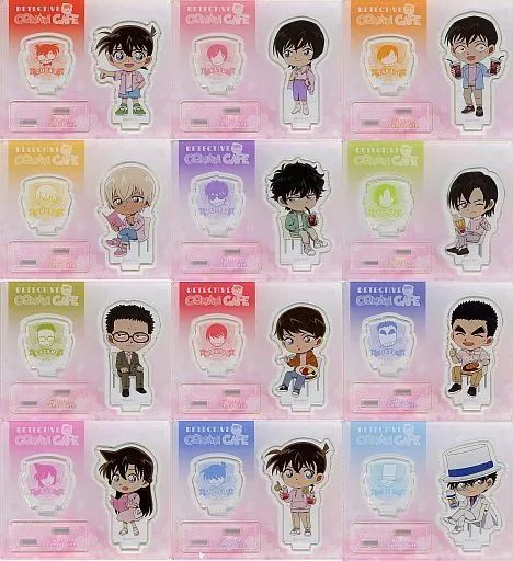 中古】アクリルスタンド・アクリルパネル 全12種セット 「名探偵 中古】アクリルスタンド・アクリルパネル 全12種セット 「名探偵