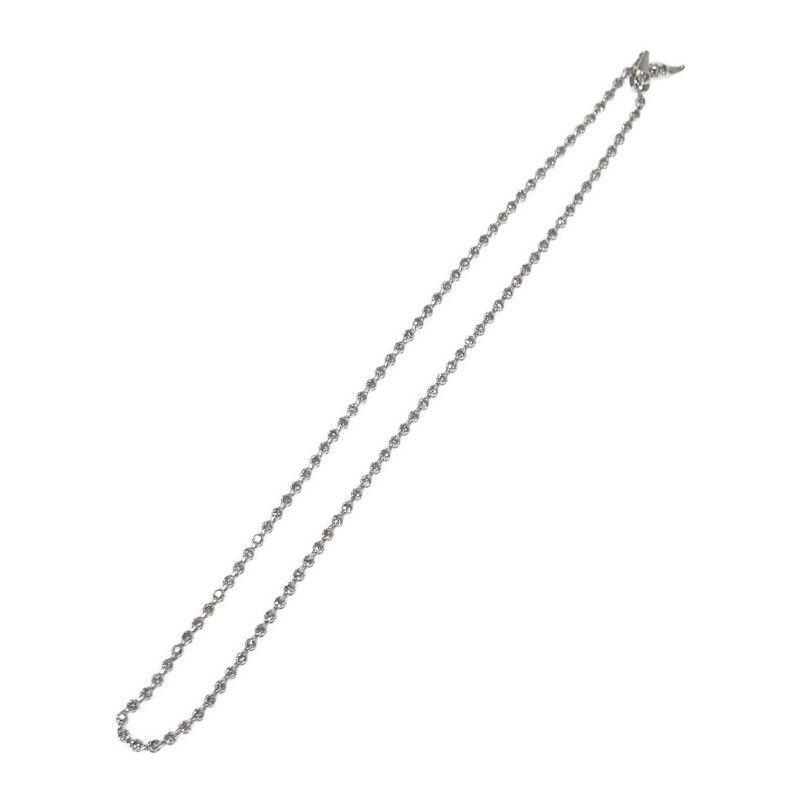 デザインジュエリー ネックレス K18WG ホワイトゴールド ダイヤモンド  