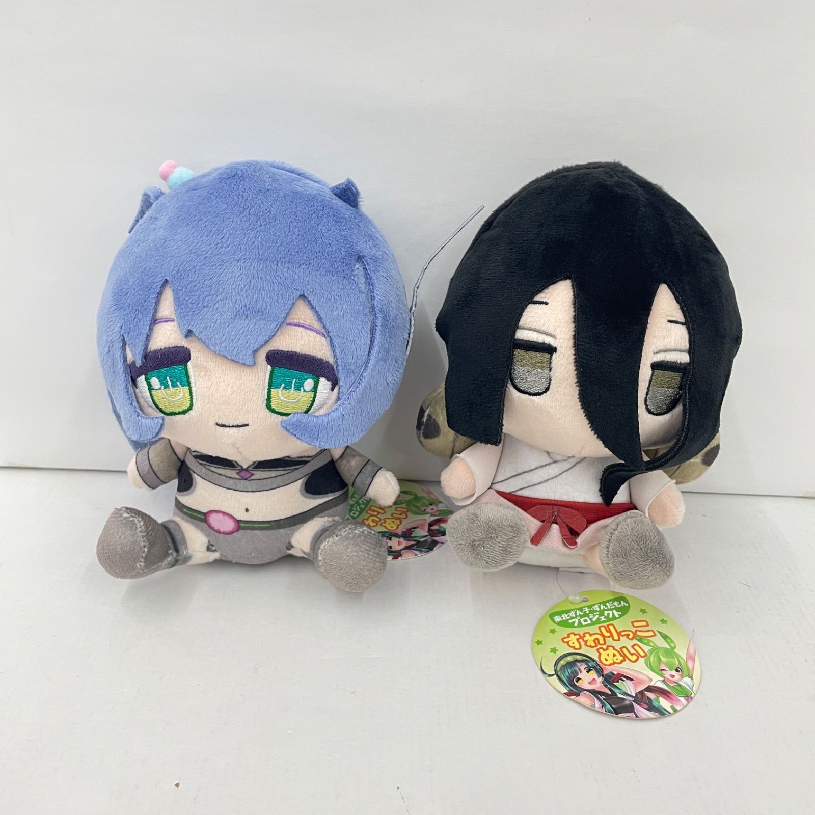 瀬戸店】すわりっこぬいぐるみ 四国めたん ずんだもん 九州そら 中国