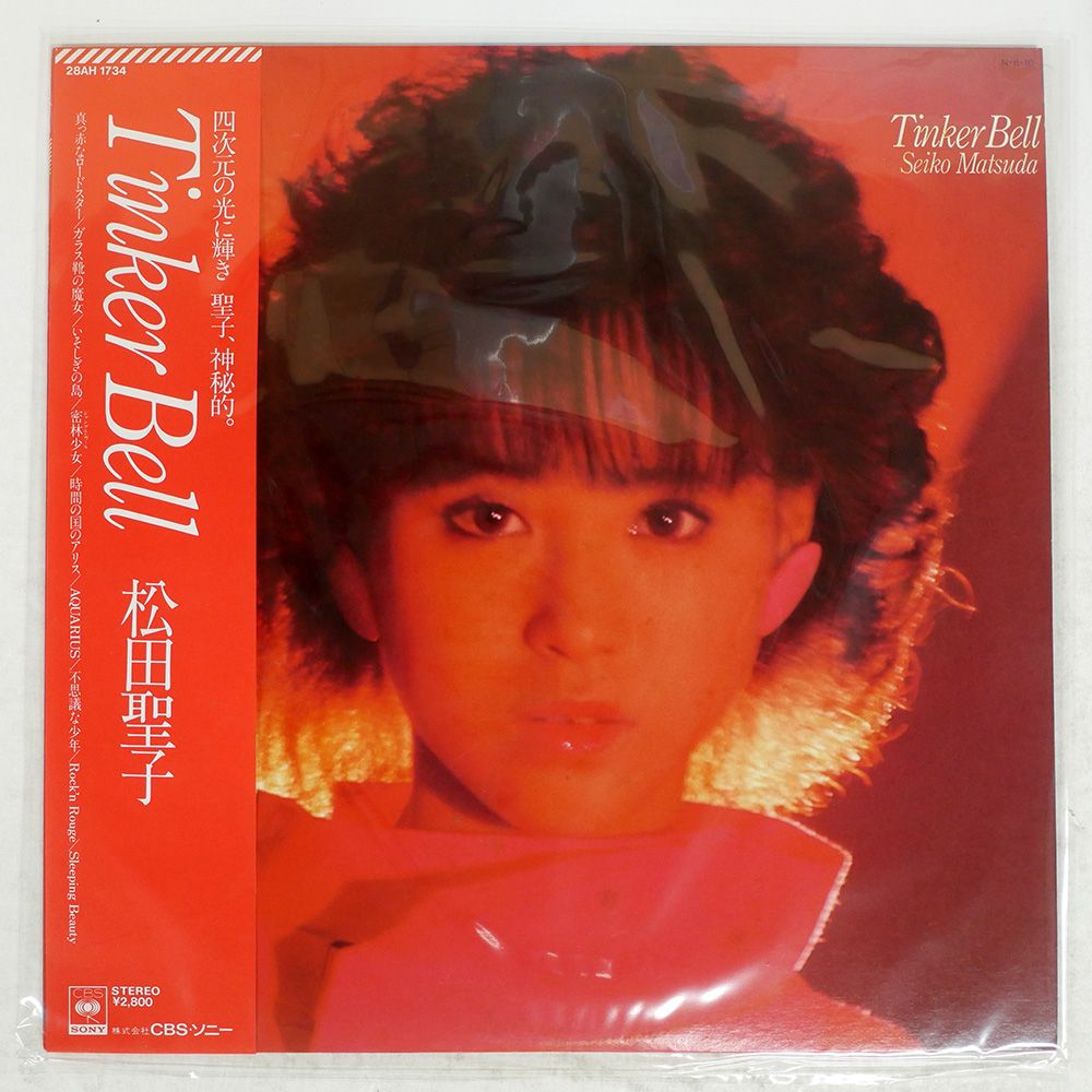 帯 国内盤 松田聖子/ティンカーベル/CBS/SONY 28AH1734 LP
