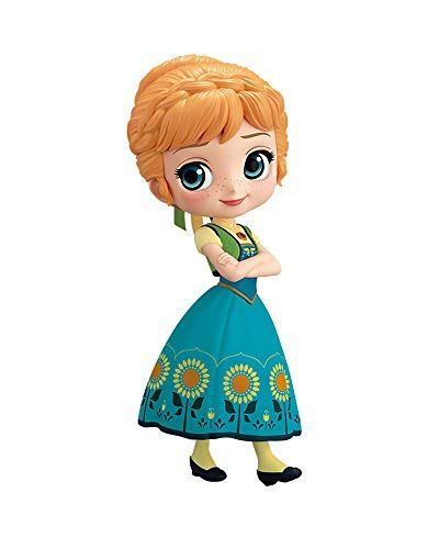 【】「非常に良い」Q posket Disney Character -Anna Frozen Fever Design- アナ 通常カラー 単品