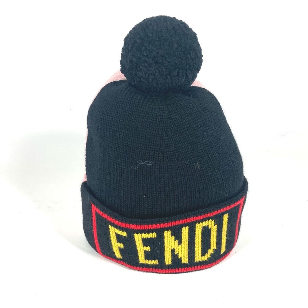 FENDI ロゴ ニット帽 ウール100％ imgrc0076896747.jpg