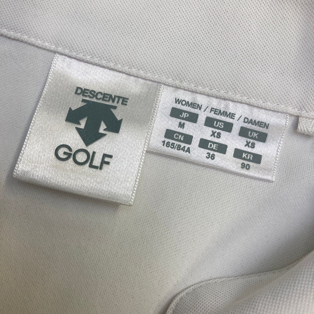 爆買いしたい サイズ：M DESCENTE ノースリーブシャツ デサントゴルフ GOLF メンズウェア