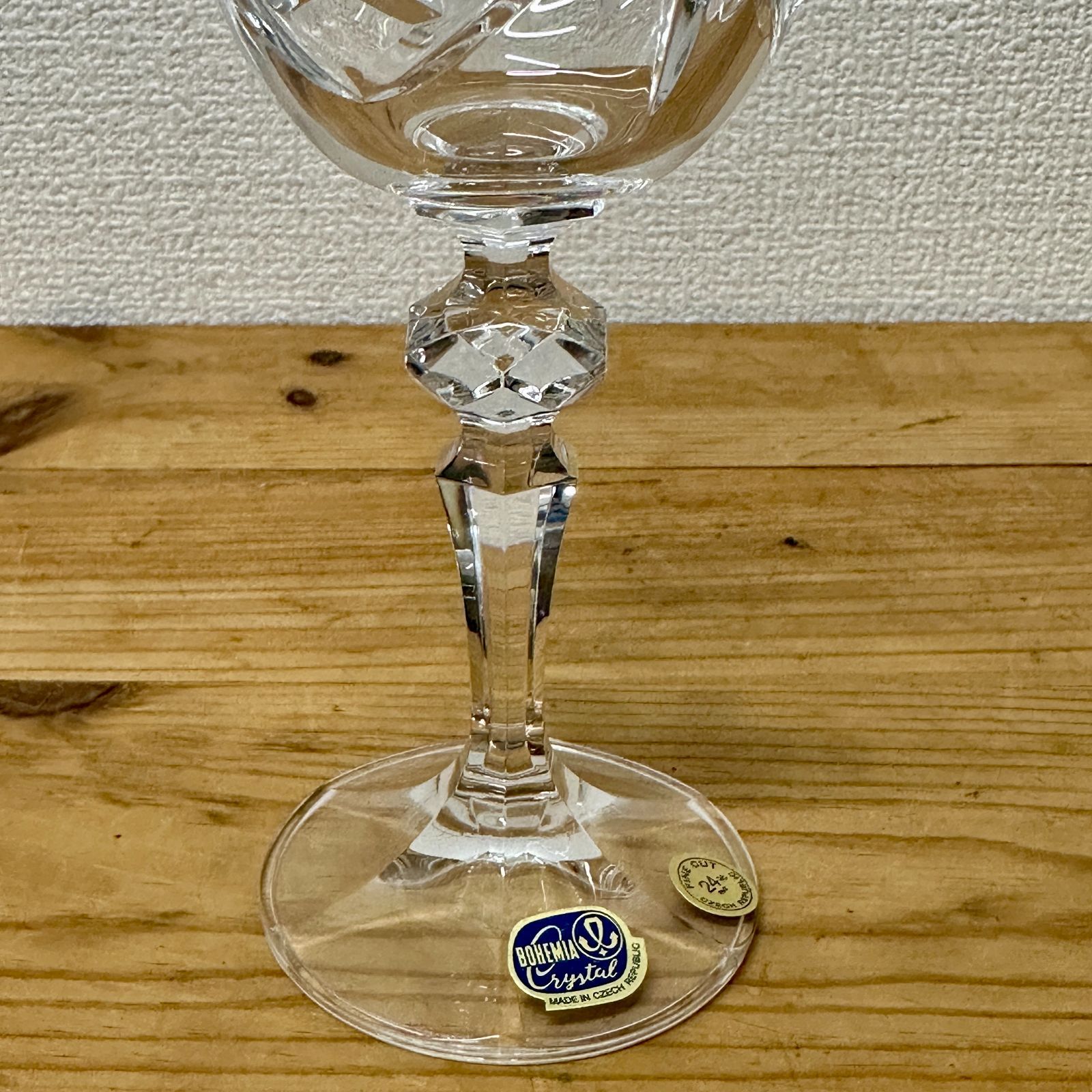 新品・未使用品】BOHEMIA CRYSTAL ボヘミアクリスタル ワイン
