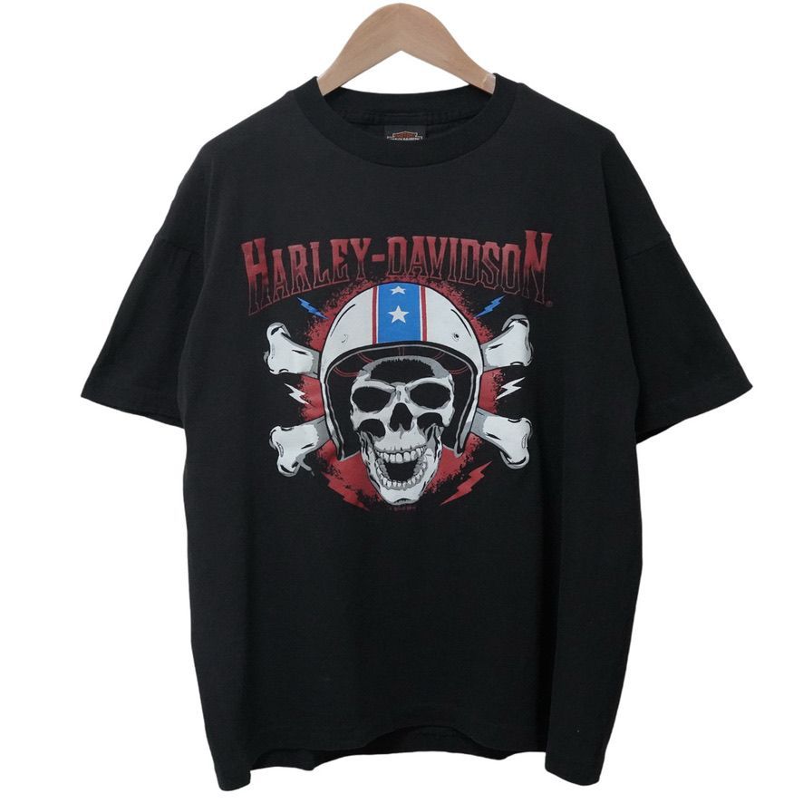 ハーレーダビッドソン Tシャツ Lサイズ ブラック 2018年製 USA製 ハーレーダビッドソン Tシャツ Lサイズ ブラック 2018年製 USA製