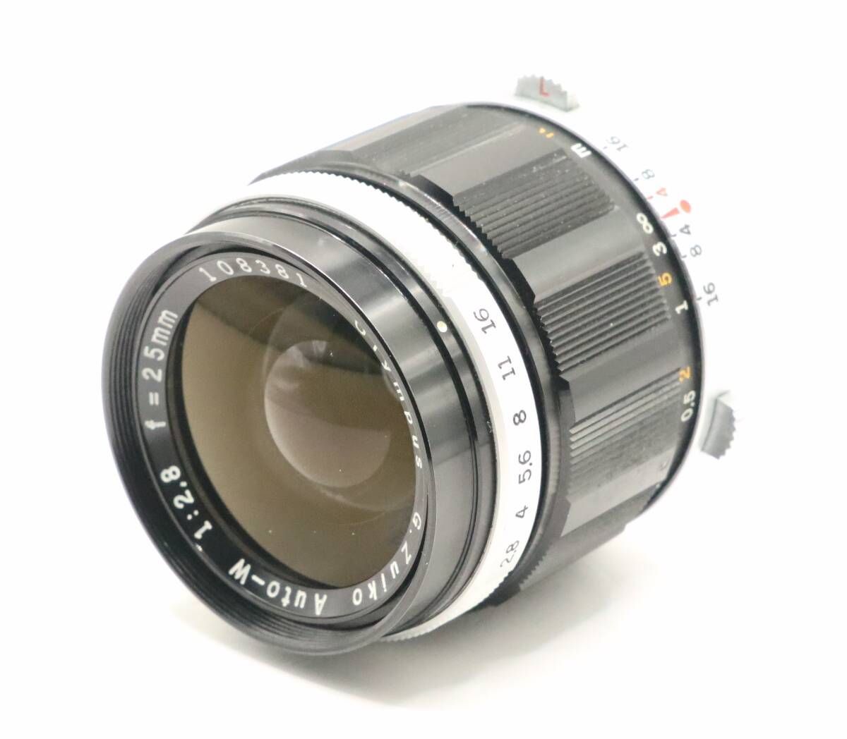 ☆美品☆オリンパス OLYMPUS G ZUIKO AUTO-W 25mm F2.8☆ I0420＃2317