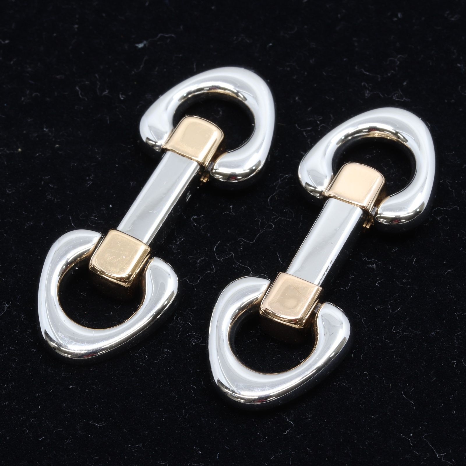 未使用 ダンヒル dunhill 925 シルバー カフス デッドストック