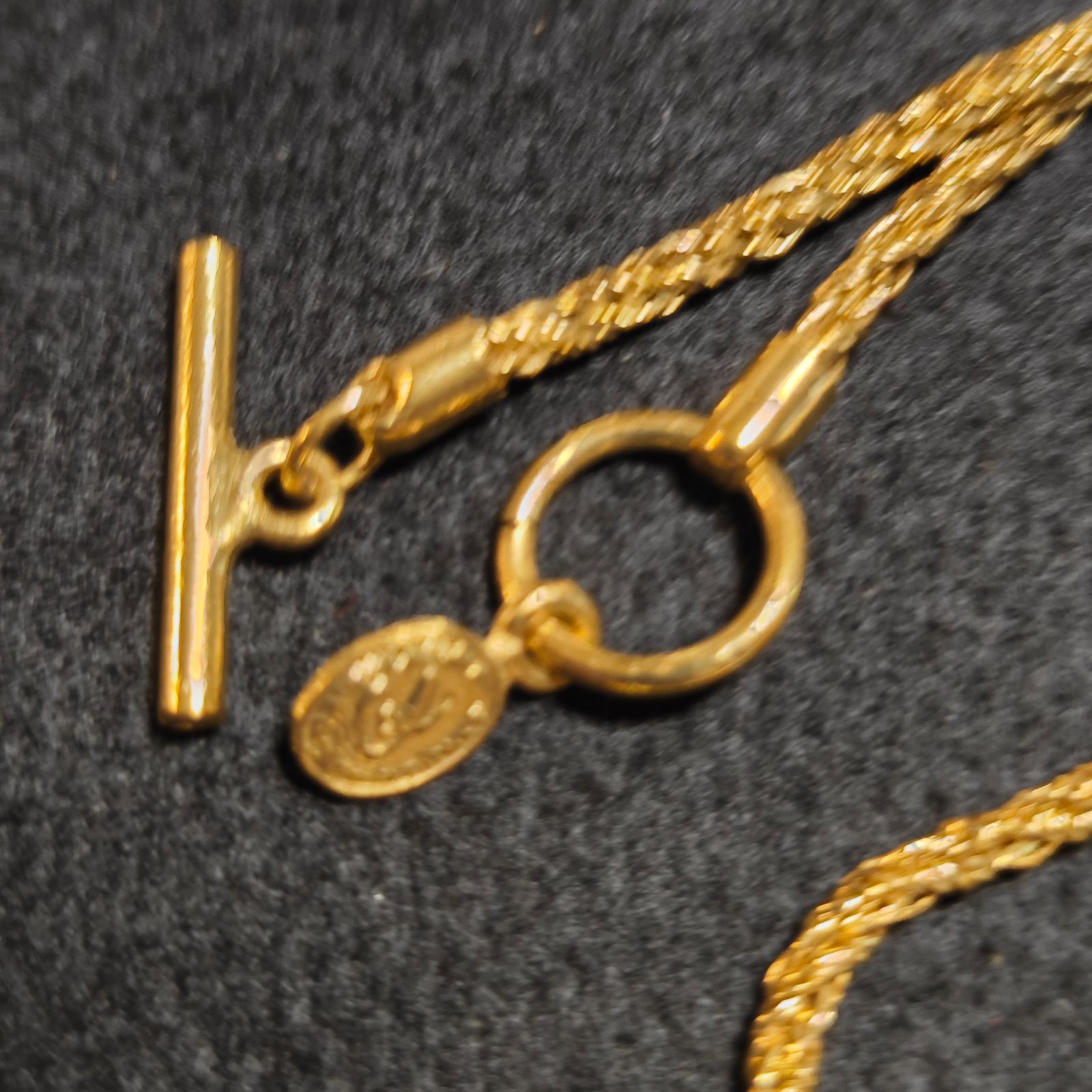 クリスチャンラクロワ ネックレス オープンハート レア