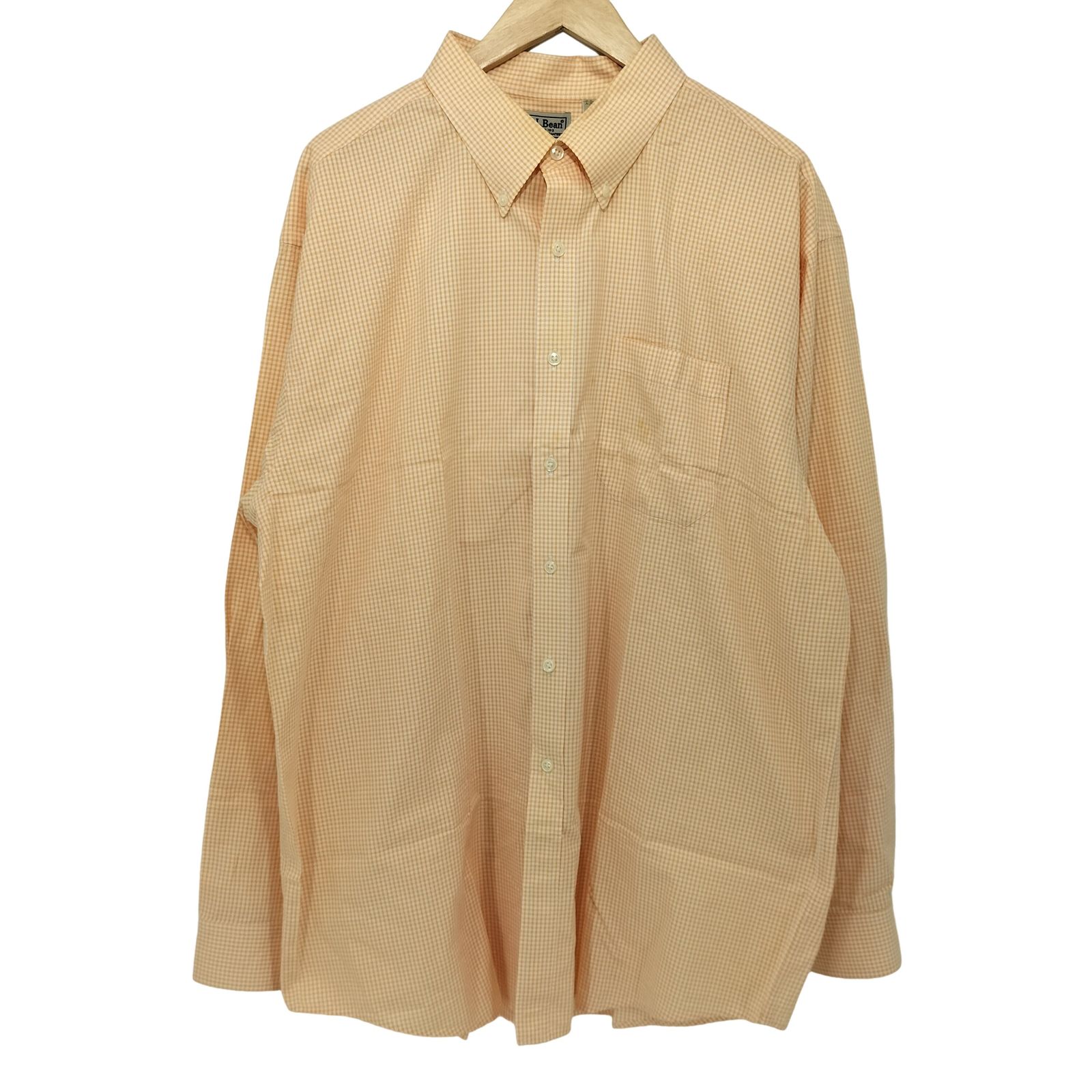 エルエルビーン L.L.Bean ギンガムチェック ボタンダウンシャツ メンズ  XL-REG