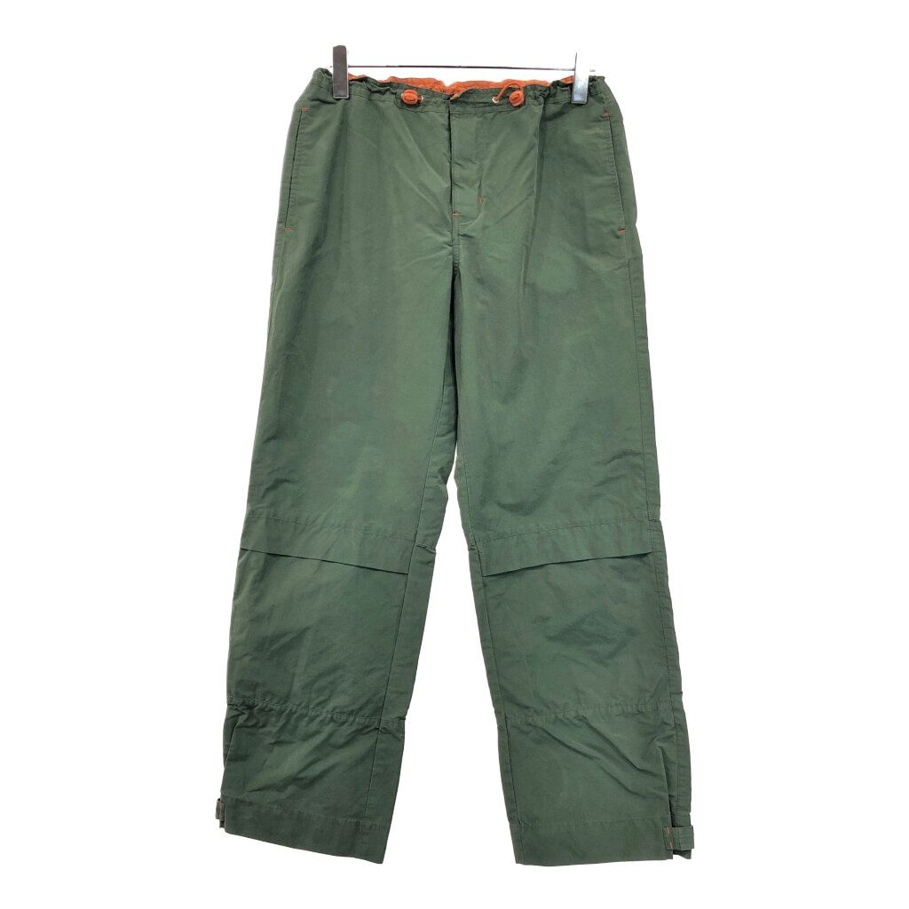 00年代 OLD NAVY ネイビー テックパンツ グリーン メンズ M 古着 V4997