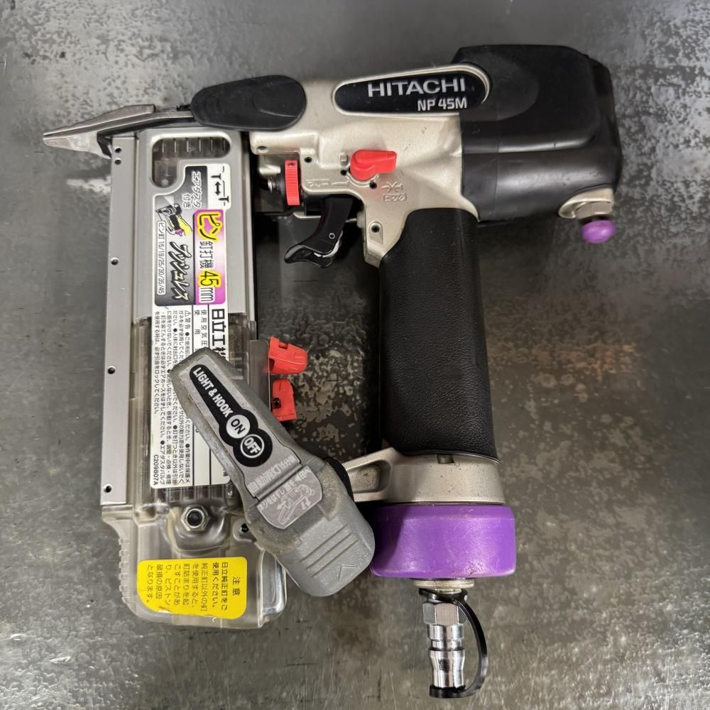 日立工機 NP45M 45mm常圧ピン釘打機 202