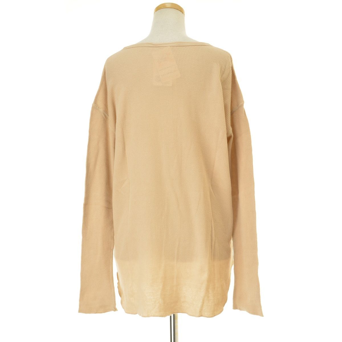 DEUXIEME CLASSE / ドゥーズィエムクラス 22SS 22070500715010 ワッフル ヘンリーネック 長袖Tシャツ Deuxieme Classe DEUXIEME CLASSE / ドゥーズィエムクラス 22SS