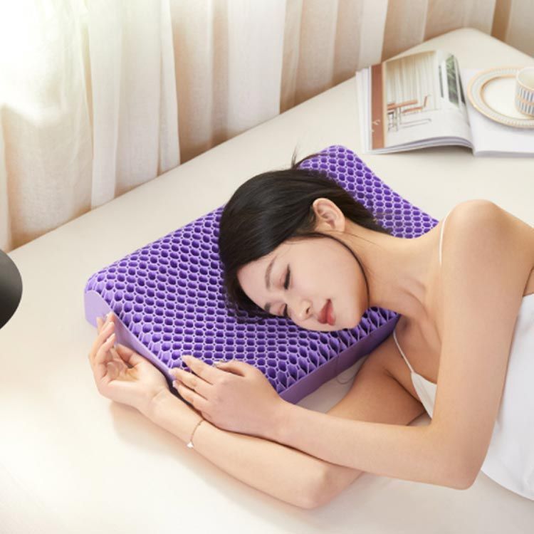 ゲル枕 ハニカム ハニカム ジェルまくら メンズ 枕カバー付 無重力枕