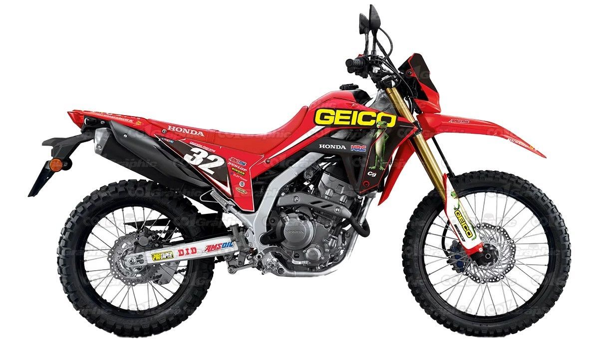 2021-2023 HONDA ホンダ CRF250L 適合品 オリジナル デカール ステッカー co2 ※デザイン決定後30日以内に発送 - メルカリ