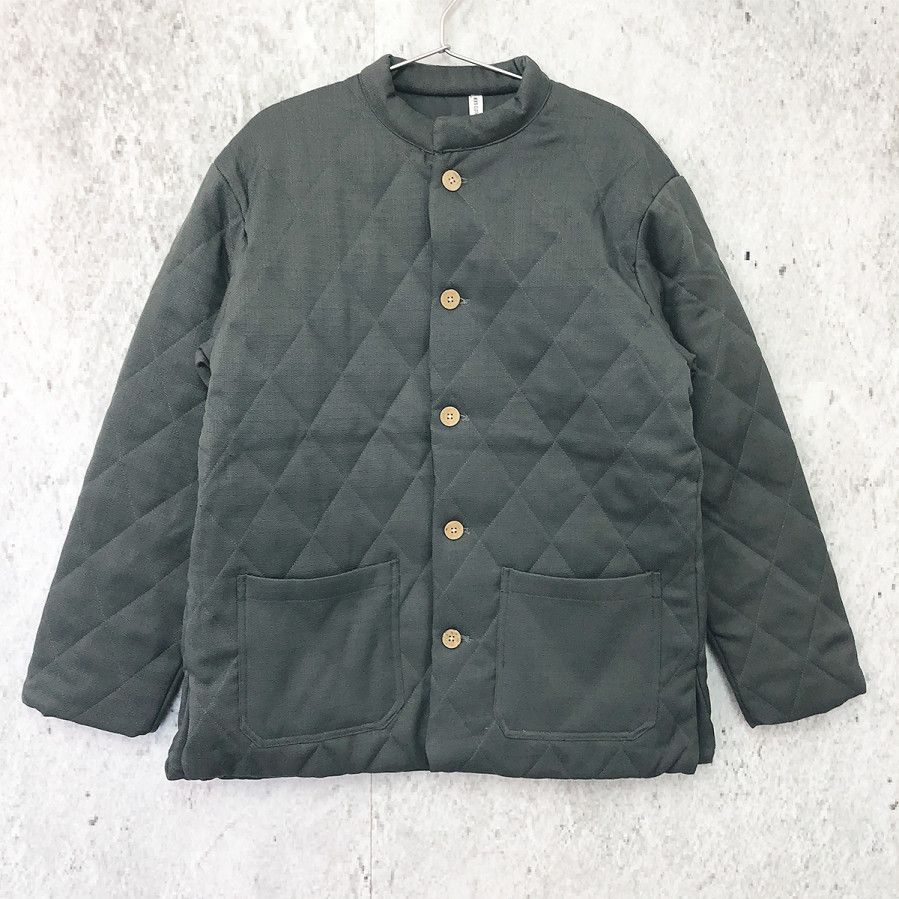 タグ付き TOKYO SIC トウキョウシック キルト ジャケット グレー Lサイズ 〇