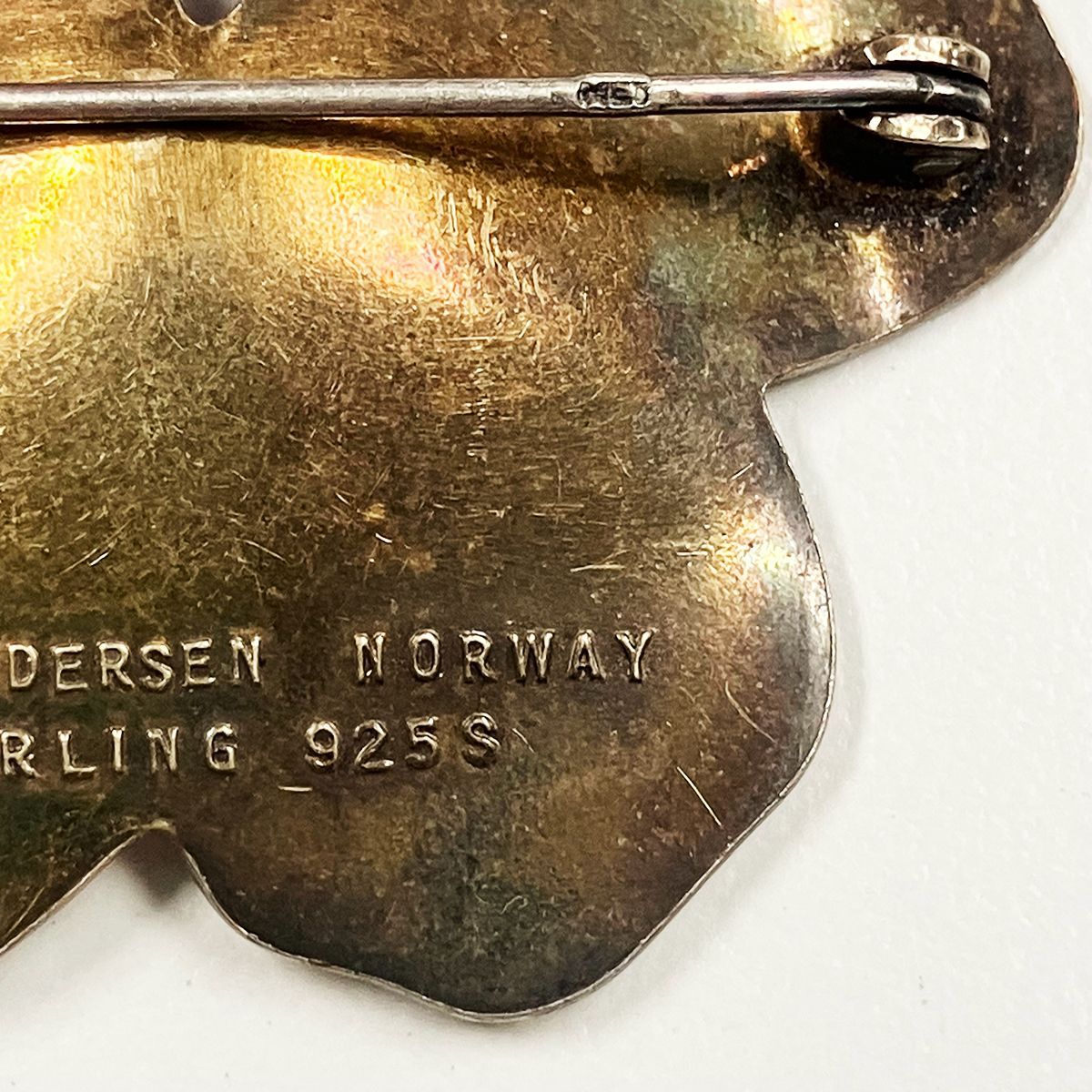 デヴィッドアンデルセン 青い鳥 ブローチ デヴィッドアンデルセン 青い