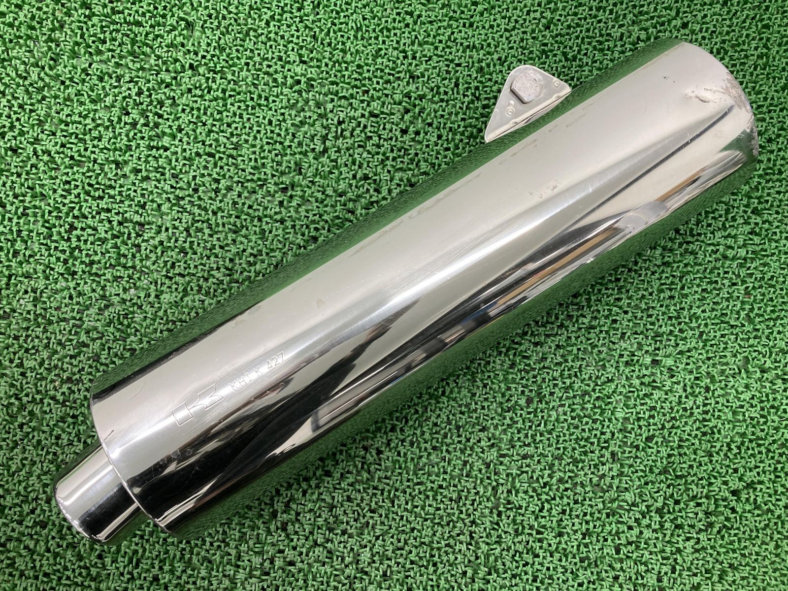 ZRX1200R サイレンサーマフラー K427 カワサキ 純正  バイク 部品 ZR1200A 機能的問題なし 品薄 希少品 車検 Genuine