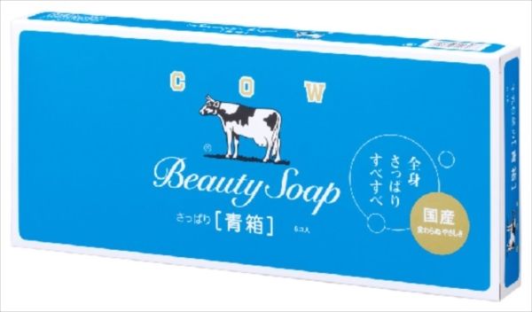 まとめ買い-24点セット カウブランド青箱６コ入 牛乳石鹸共進社 石鹸