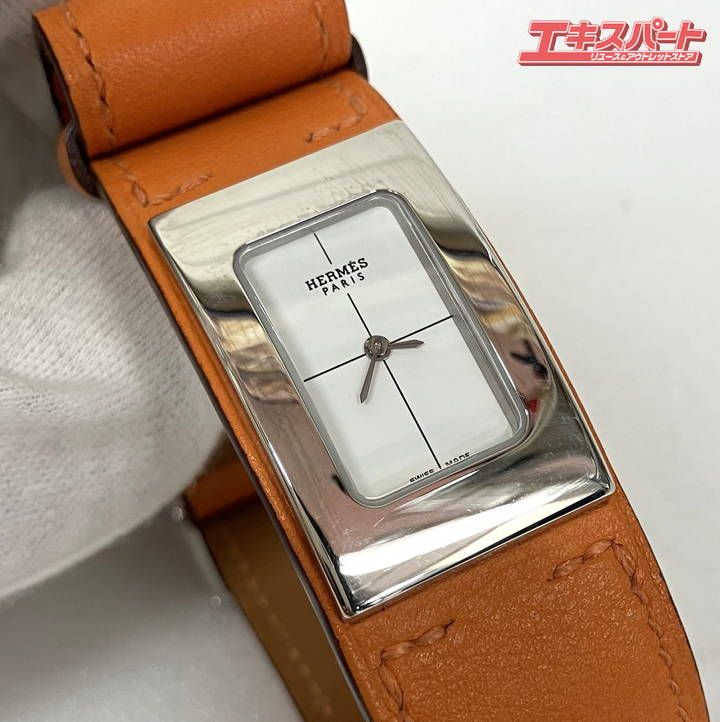 エルメス キャプテンニモ コンビ ホワイト文字盤 ゴールド レディース 時計 エルメス キャプテンニモ コンビ ホワイト文字盤 ゴールド レディース 時計