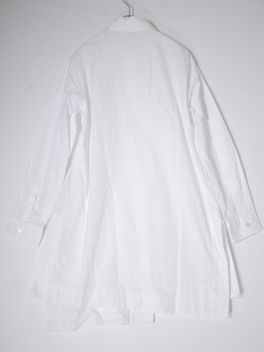 LIMI feuリミフゥ サイドスリット アシンメトリーコットンロングシャツ ワンピース[LSHA78542] LIMI feu - LIMI feuリミフゥ サイドスリット アシンメトリー
