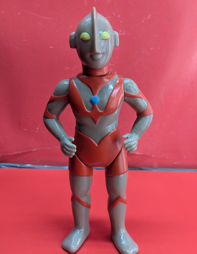 マルサン ウルトラマン 450 スパークル ゴールドアイVer 開封品