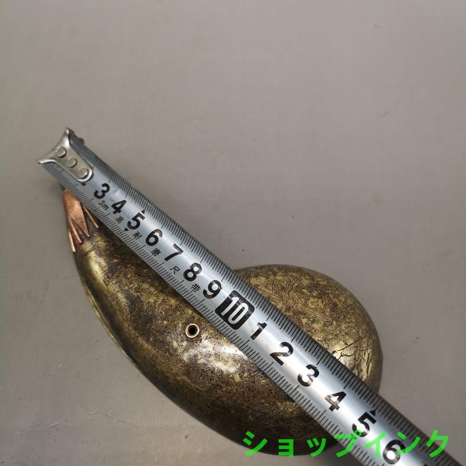 銅器 しずく インクカートリッジ 書道具 文房具 現代工芸品 美術