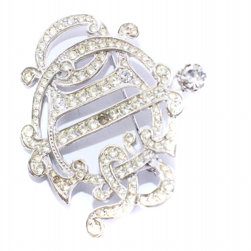 クリスチャンディオール エンブレム ピンブローチ ヴィンテージ ピンバッジ 日本直送 名牌中古包 】Christian Dior クリスチャン ディオール