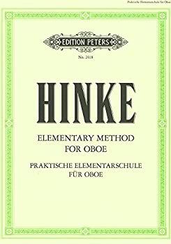 【中古】(未使用･未開封品)ヒンケ : オーボエのための初級練習曲 (オーボエ教則本) ペータース出版