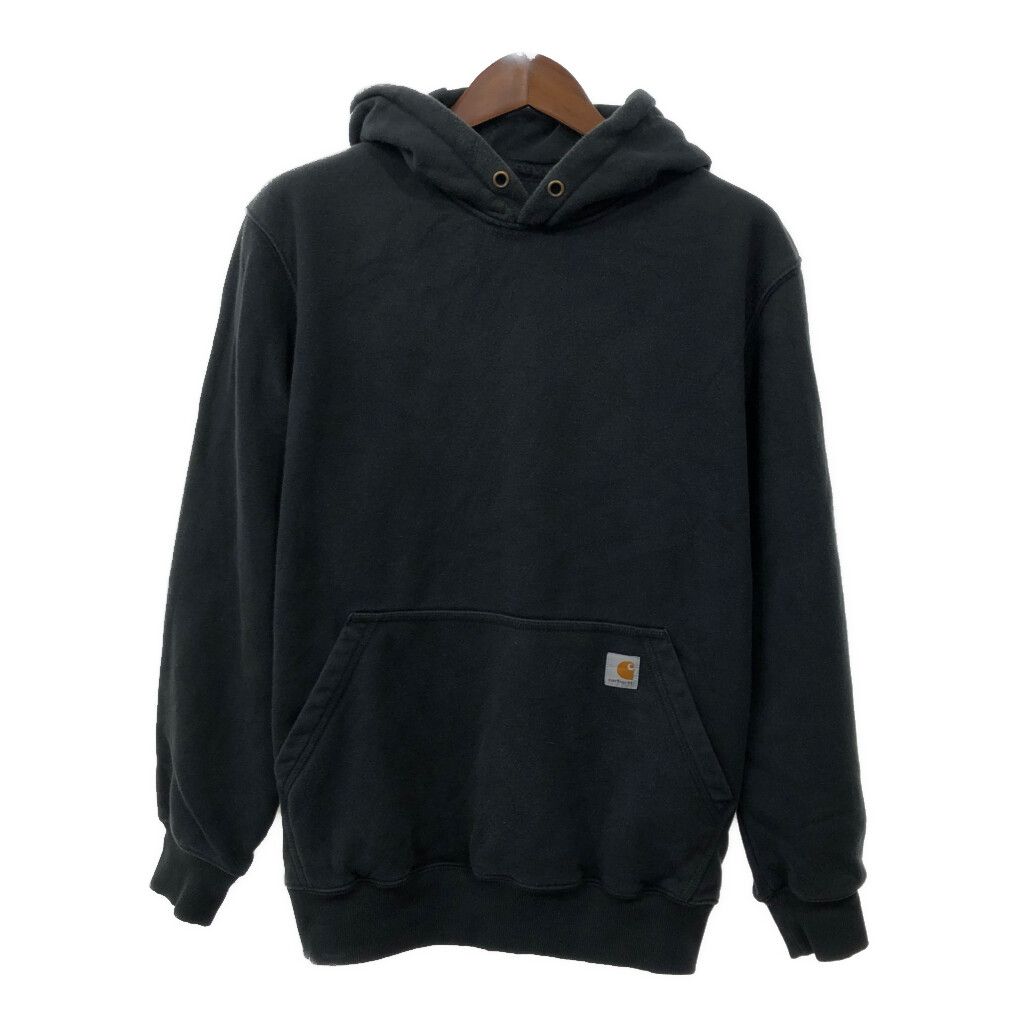 Carhartt カーハート スウェット パーカー ブラック (メンズ M) 中古 古着 Q6975