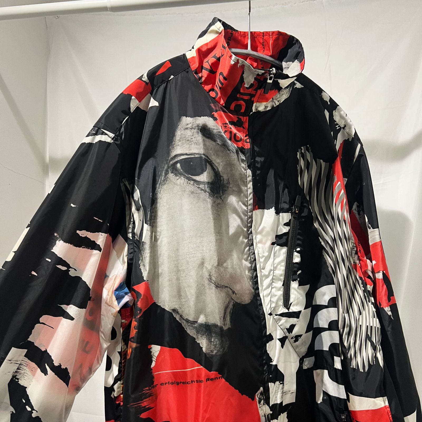 Y-3 内田すずめ プリント ジャケット Mサイズ ワイスリー Y-3 内田すずめ グラフィックプリント ナイロンジャケット