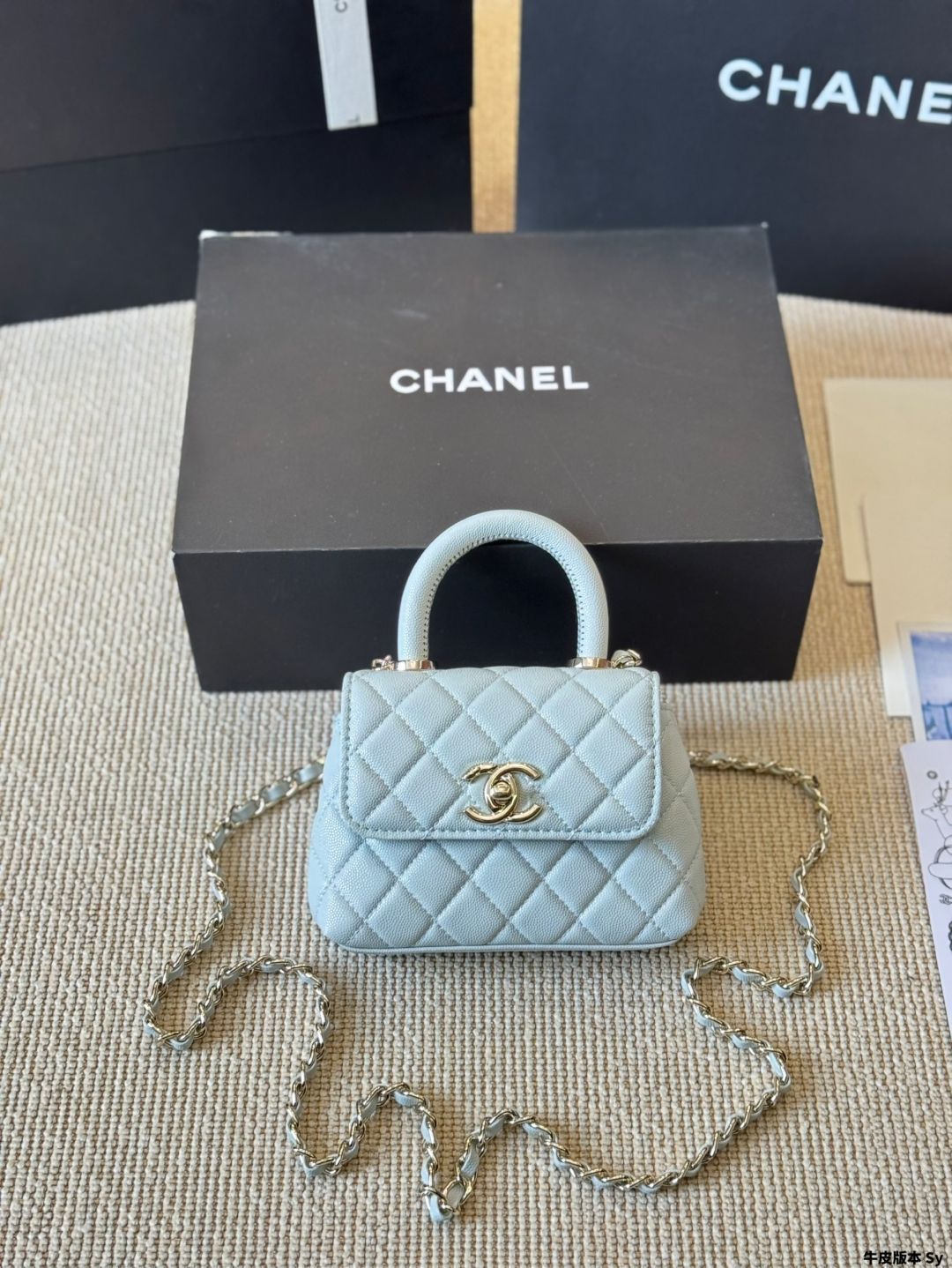 【新品未使用】シャネル ミニココハンドル 完売必至＊【CHANEL】シャネル ココハンドルミニ ハンドバッグ
