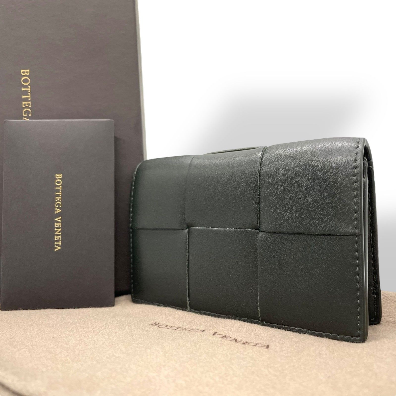 ★RFID搭載★BOTTEGA VENETA マキシ イントレチャート 名刺入れ SUMMER SALE｜BOTTEGA VENETA ボッテガヴェネタ / マキシ