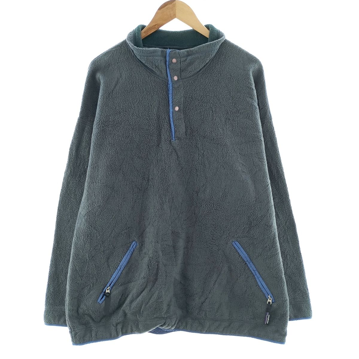 古着 90~00年代 パタゴニア Patagonia ライトウェイトスナップT 21040 フリースプルオーバー USA製 メンズXL相当 ヴィンテージ/eaa402712