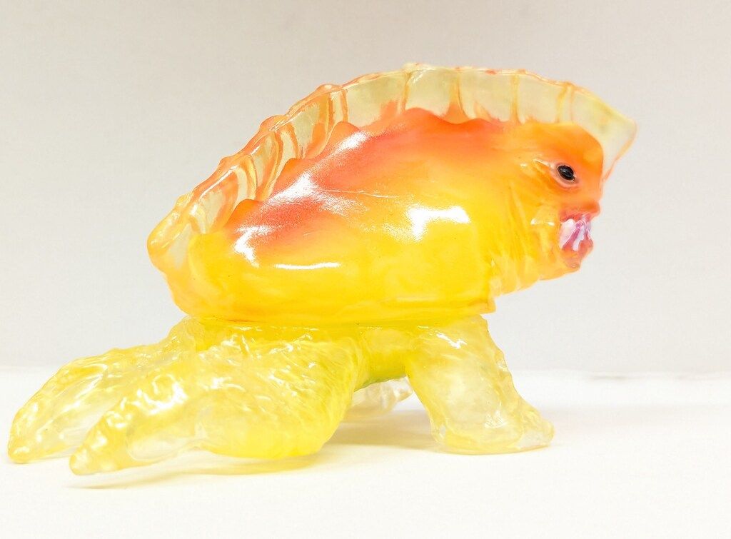 ヤモマーク 大怪獣シリーズ ギョザラ クリア黄色 - メルカリ