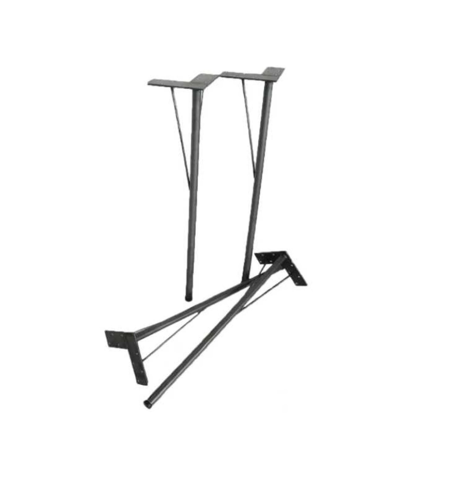 Baum アイアンレッグ Aタイプ 鉄脚4本1セット W150×D150×Ｈ685ｍｍ アイアン素地未塗装 ワックス仕上げ