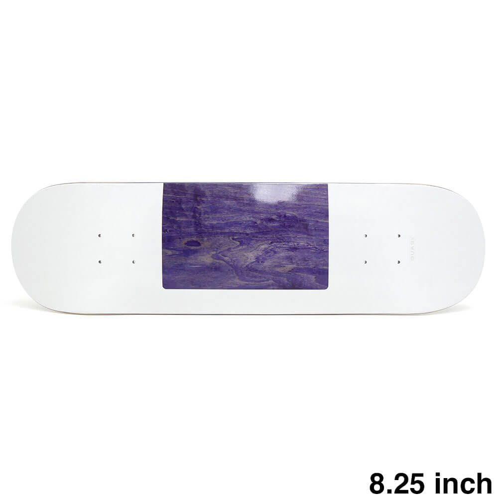 QUASI DECK クワージー デッキ TEAM PROTO 1 PURPLE STAIN 8.25 スケートボード スケボー
