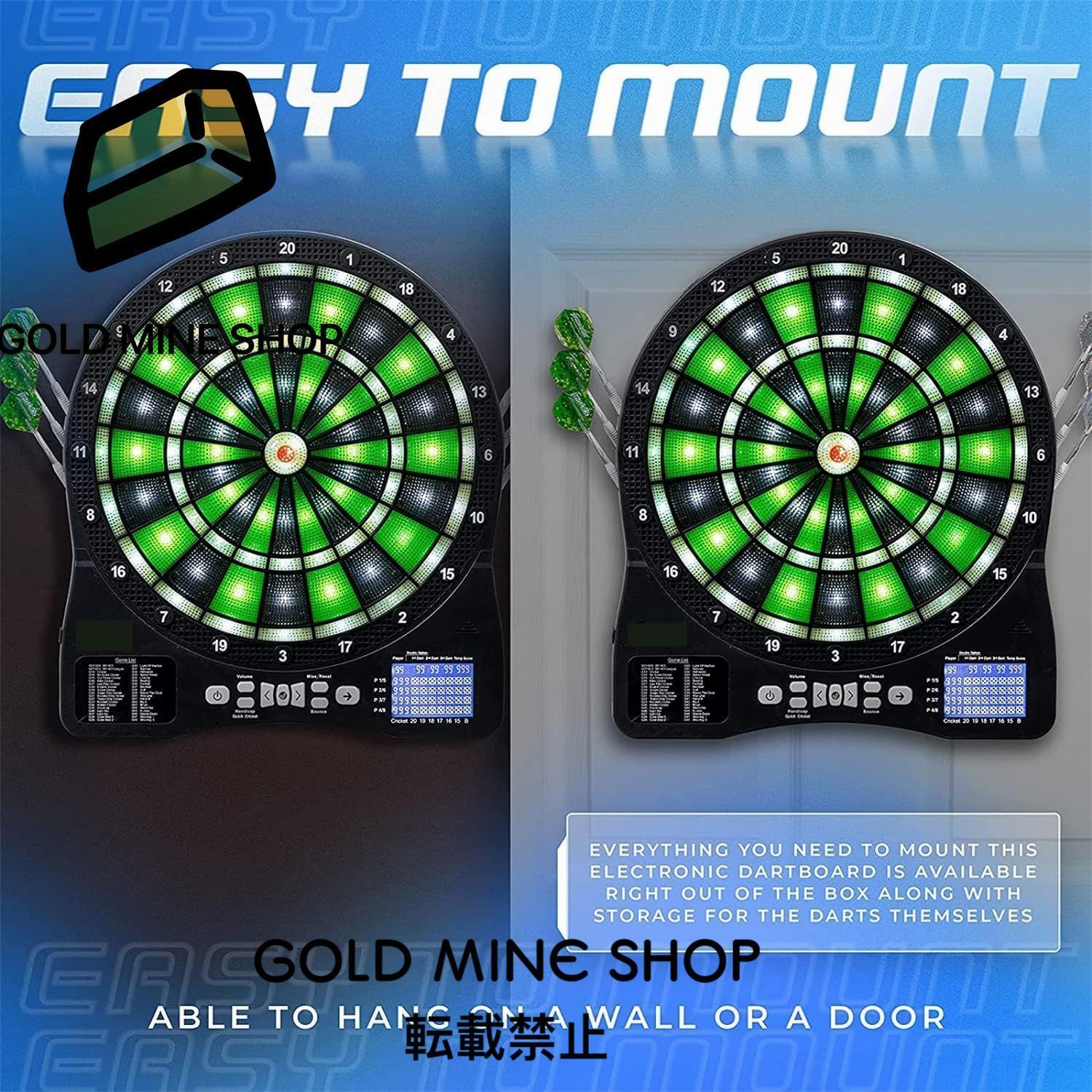 電子ダーツボードセット、ダーツマシン 業務用 LED電動デジタルダーツ