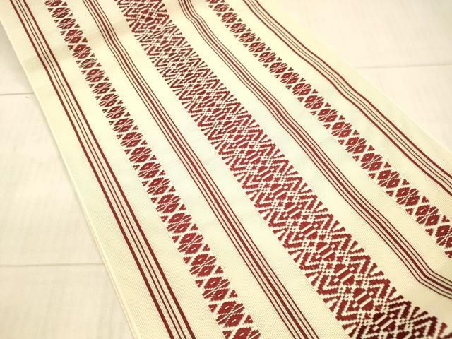 本場筑前博多織 八寸名古屋帯