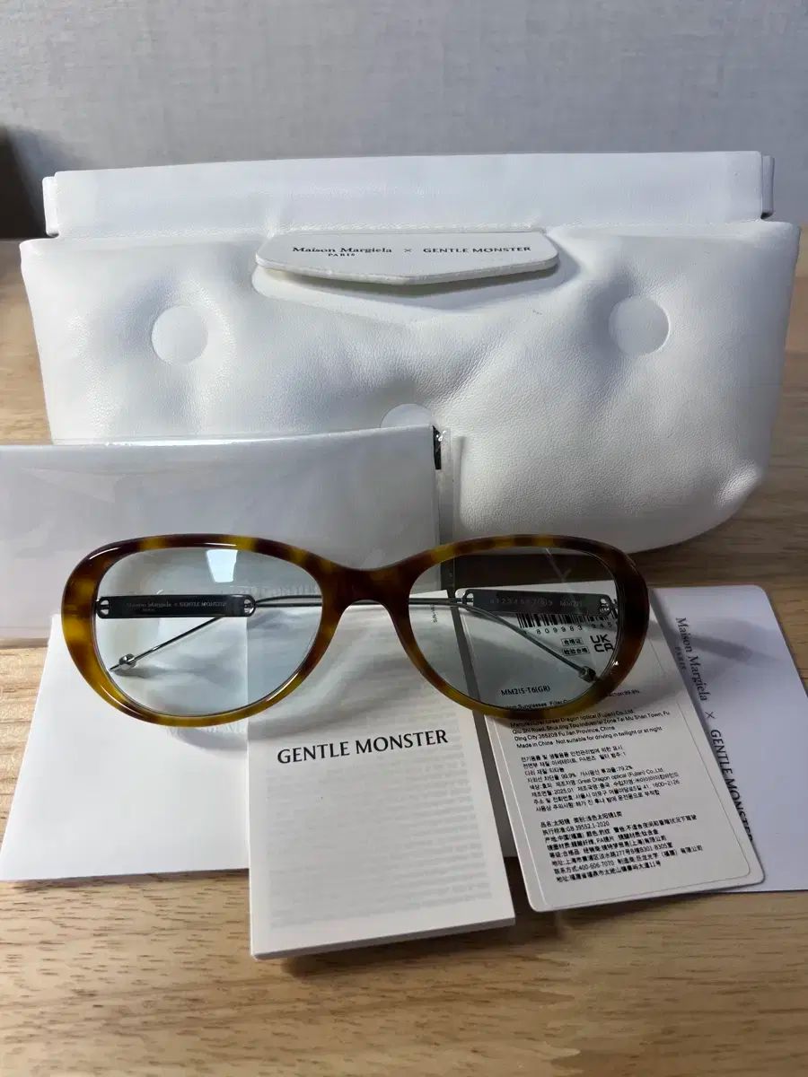 ジェントル モンスター Maison Margiela メゾンマルジェラ MM215 T6 TORTOISE グリーン