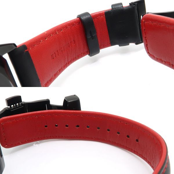 NISSAN NISMO センタークロノグラフ ウォッチ KWA2050K10 クォーツ 革