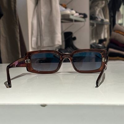 KILIANE BIO-BASED keiju着用 Ray-Ban ブラウン KILIANE BIO-BASED Sunglasses in Transparent Brown and Grey