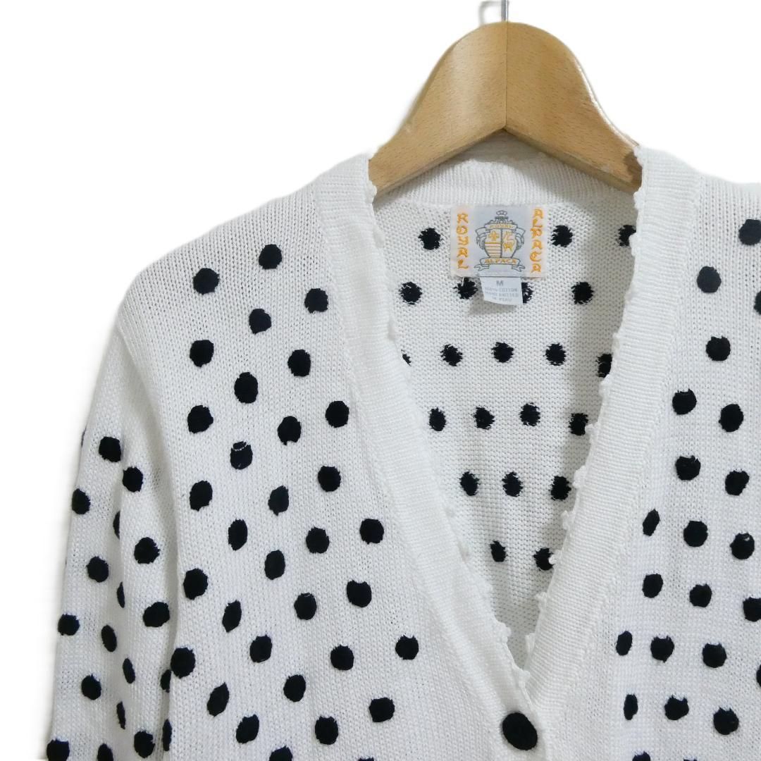 美品 ROYAL ALPACA ロイヤルアルパカ サイズM ハンドニット