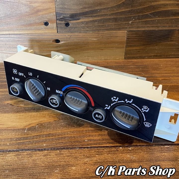 A Cコントロールパネル 96-99年 熱線スイッチあり 社外品 コントロールスイッチ エアコンパネル C1500 K1500 サバーバン タホ ユーコン