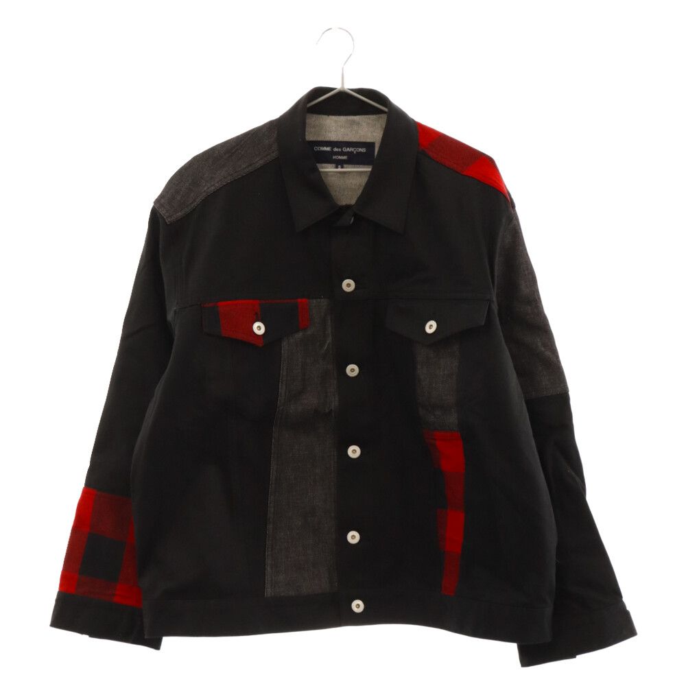 23aw コムデギャルソンオム パッチワーク デニムジャケット