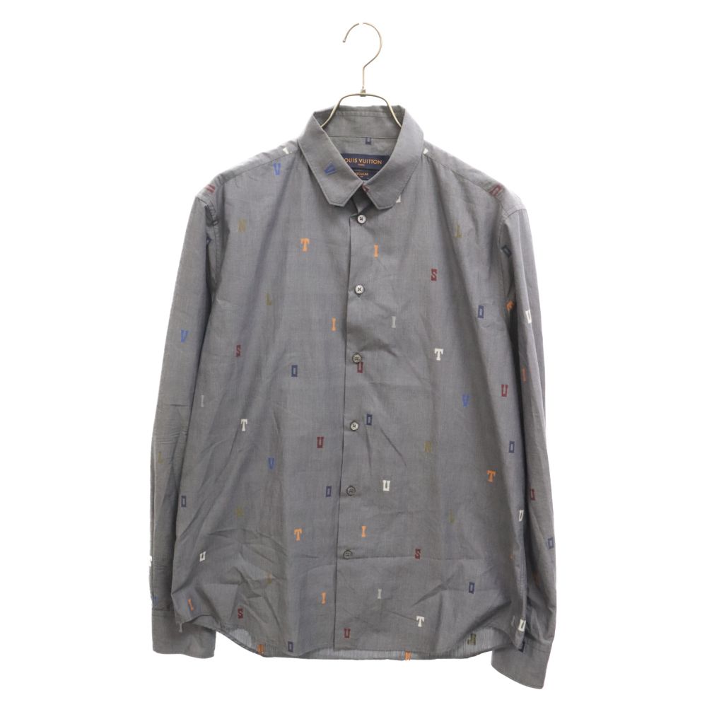 LOUIS VUITTON (ルイヴィトン) 20SS Alphabet L/S Shirt 