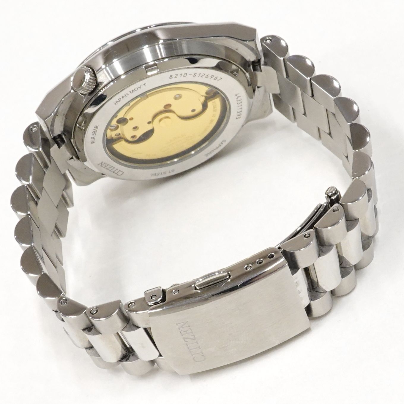 CITIZEN 8210-S126967 メンズ自動巻きTSUYOSA