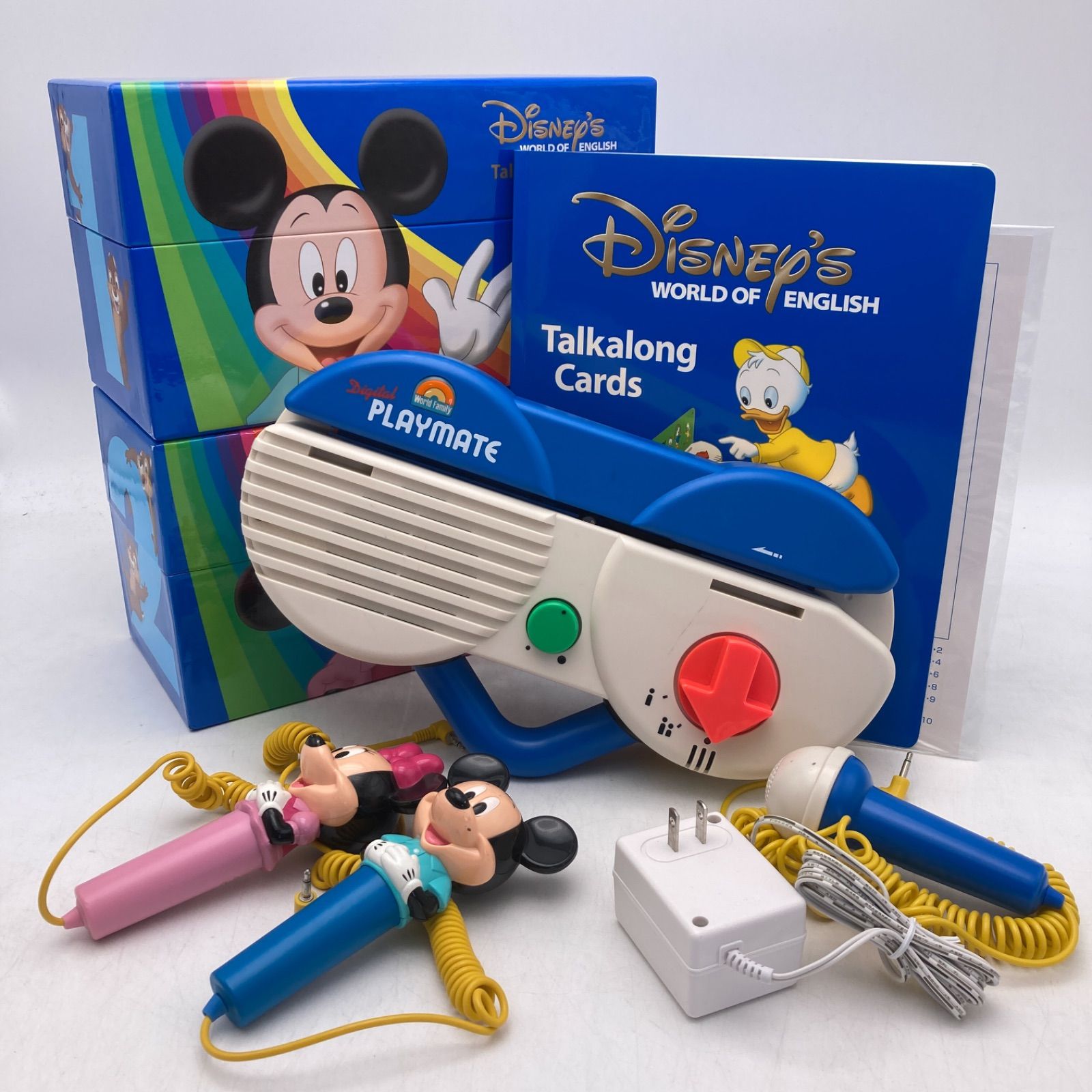 トークアロング セット 両面デジタル ディズニー英語システム ワールド