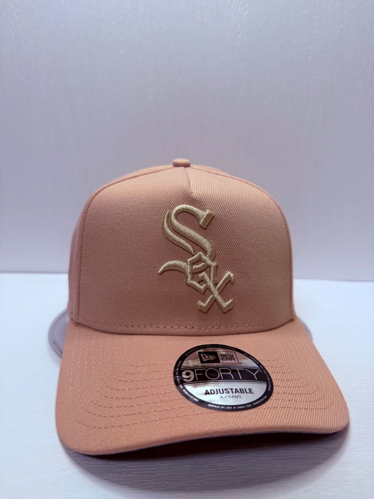 Newera シカゴホワイトソックス オールスターイヤーズ 9forty A-FRAME スナップバックキャップ ピンクカラー