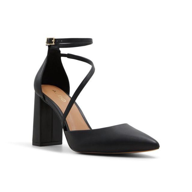 ALDO バックビジューパンプス ALDO】ビジュー付きメッシュ